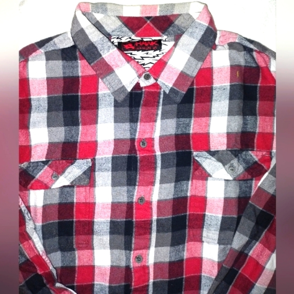 Vintage Tony Hawk Long Sleeve Button Down Shirt Men’s XL - Picture 2 of 8